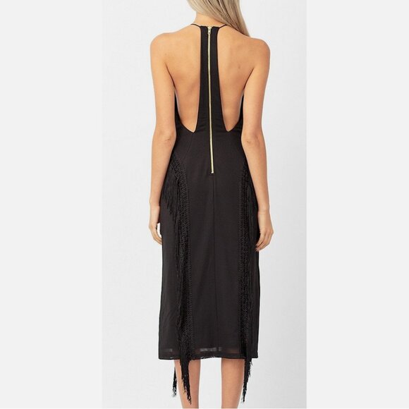 Blessed Are The Meek Primitive Fringe Midi Dress - Picture 12 of 12